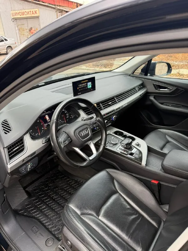 ‼️‼️ цена снижена ‼️‼️ 💸2 950 000💸 audi q7 ✔️ 2015 год ✔️ родной пробег 200 000 ✔️ богатая комплектация: ✅ дотяжки дверей ✅ пневматическая подвеска ✅ умный свет ✅ климат контроль ✅ подогрев руля ✅ расширенная мультимедиа ✅ резина michelin pilot sport ✅ режимы вождения ✅ адаптивная подвеска ✅ адаптивный круиз контроль ✔️ машина технические в идеальном состоянии ✔️ коробка и мотор без нареканий ✔️ полностью отслужена и готова к эксплуатации 📱 79494287607 📞 звоните: +7(949)4287607 - фотография - 7