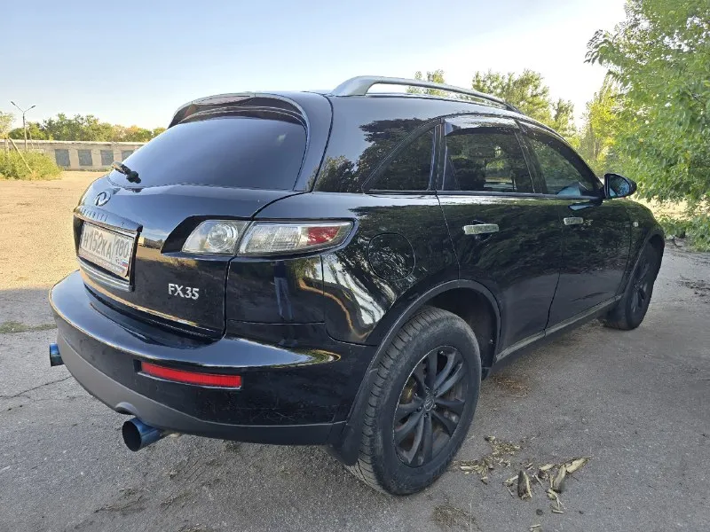 🔥продам🔥 🚘 infiniti fx35 ⚙3.5 бензин, автомат ❗полный привод 📅 2007 год рестайлинг 📈 реальный пробег 260.000км мотор в идеальном состоянии, не дымит, не троит, весь сухой! 🛞 2 комплекта резины 🥶кондиционер заправлен 🔥печка жарит ✅ без ошибок! ✅ люк работает во всех положениях, не течёт ✅ходовая часть перебрана ✅ сигнализация pandora с автозапуском ✅стоит шикарный басистый выхлоп🔥 ✅ юридически чистая! без штрафов и запретов! переоформление без проблем! автомобиль обслужен, вложений не требует. звоните, пишите 📞+79493439047 👤 🏠 осмотр г. снежное ----------------------------------------------- 💵 1.200.000р торг у капота 📞 звоните: +7(949)3439047 - фотография - 5