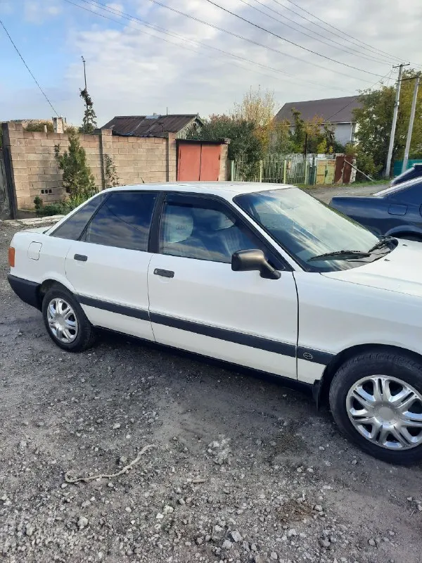 Продам audi 80 б3 1.6 бензин 1987 года. машина в хорошем состоянии. двигатель делался, масло, фильтра, ремни поменяны, шрузы, шаровые, подушки двигателя новые. гнили нет, днище целое. коробка пятиступка. резина летняя с хорошим остатком.270 тысяч торг. +79497273417 📲 tg: руслан 📞 звоните: +7(949)7273417 - фотография - 7