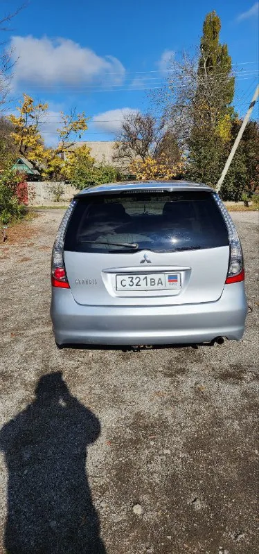 В продаже свое семейное авто, mitsubishi grandis 2004 год, коробка механика, двигатель 2,4 пол года назад поставили коробку контрактную, автомобиль едет резво и без всяких проблем, не когда не подводил, заводиться отлично, масло двигатель не кушает от замены до замены, есть косяки по кузову, ну как бы машина и не новая стоит газ пропан, не вписан так как машина ещё на днр номерах, но спокойно впишиться при поставки на наш регион, вы будете первым владельцем в стс птс много чего меняно в последнее время, все подробно расскажу и покажу при осмотре или по телефону, звоните, пишите цену вижу 700 000,первая цена в днр, торг минимальный +79496232249 феникс донецк - фотография - 3