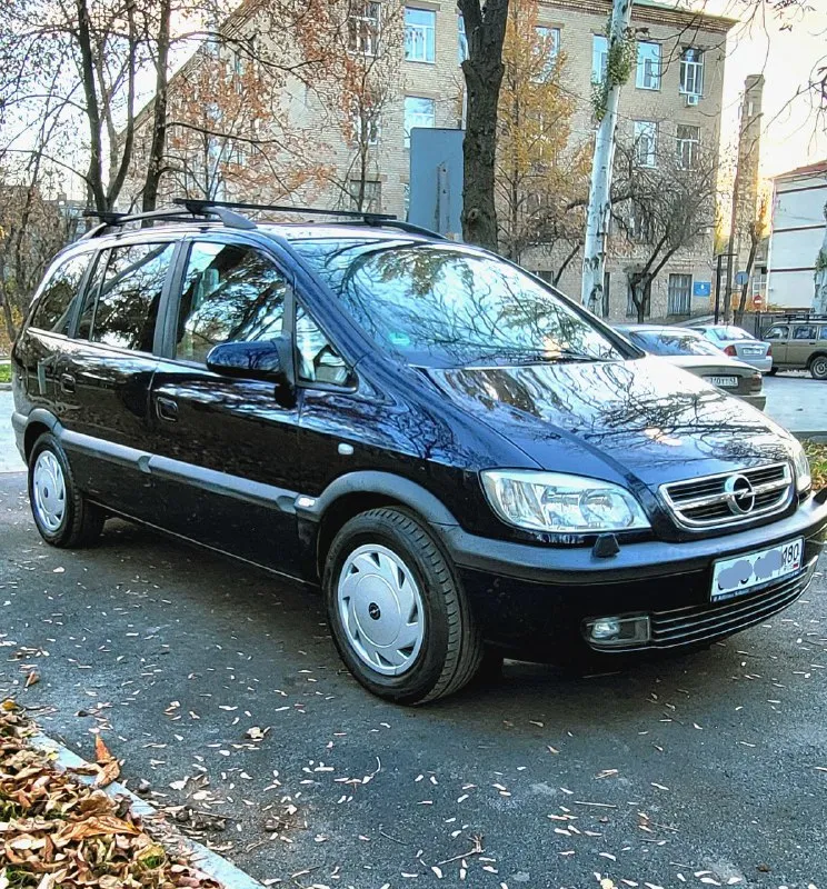 Opel зафира opel zafira 1.8 16v рестайлинг 2004 г. в. превосходное состояние авто. пригнана в 2019 г... - фотография