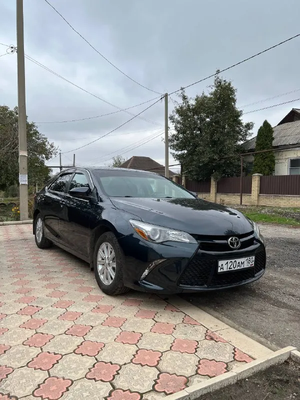 Toyota camry 50 se 2016 акпп, 6 ступеней мотор 2.5 (2ar-fe), 181 л. с. пробег — 141 000 км цвет: син... - фотография