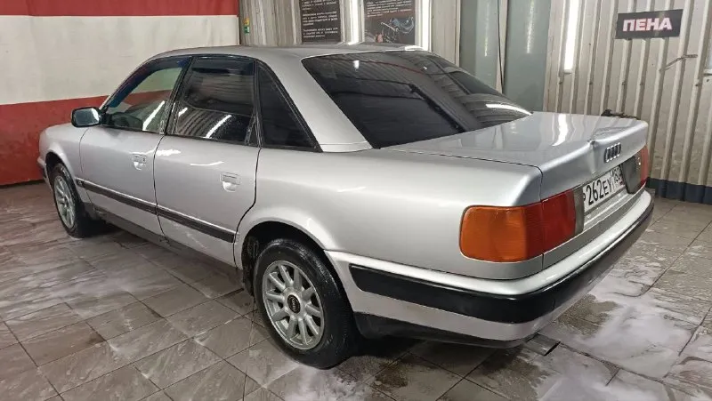 Продам audi 100 с4 1991 года, мотор после ремонта, заменено сцепления, система охлаждения, тормозная система. с документами все в порядке. +79495587967 цена 300 000,торг ! 📞 звоните: +7(949)5587967 - фотография - 4