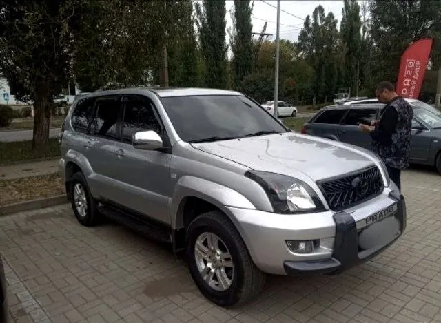 Toyota land cruiser prado 120 2003 2.7 бензин (150 л. с.) полный привод комплектация базовая родной... - фотография