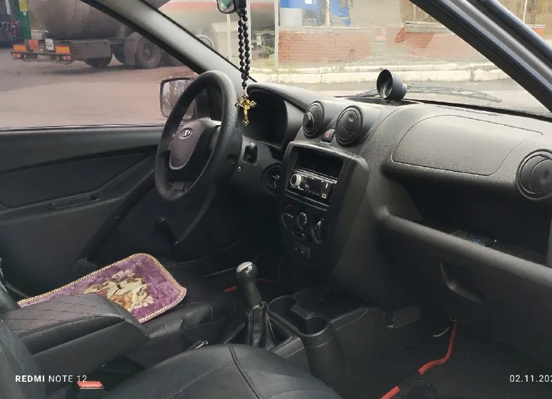 Продам!!! ваз granta. бережная эксплуатации!✅ в отличном состоянии !✅ 2013г. в. зелёная автотека! ✅ я 3-тий хозяин, птс оригинал! ✅ автомобиль абсолютно, без каких-либо вложений! очень красивый внешний вид, без гнили! все силовые элементы кузова, в отличном состоянии! все герметики заводские! салон чистый, опрятный, ухоженный!👍 авто на отличном, бодром ходу!✅ документы в полном порядке, переоформление без проблем! 👌 все интересующие вопросы по +79496062428 📲 телеграм цена:385тыс. торг приветствуется 📞 звоните: +7(949)6062428 - фотография - 6