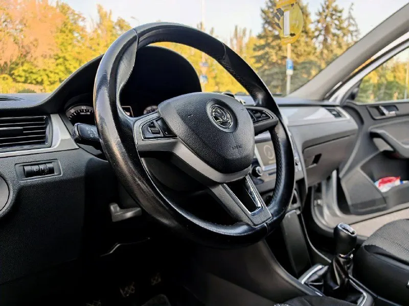 Skoda rapid 2016 1.6 мкпп пробег 169 тыс. км родной!! без дтп собственник, 2 ключа автомобиль а отличном состоянии - эстетическом и техническом. салон чистый. ремонтов и обслуживания не требует. за машиной хорошо слежу. хорошая комплектация: abs, airbags, кондиционер, подогрев сидений и зеркал, мультируль, 4 эсп, родная мультимедия с экраном, led фары и туманки, титановые диски электрозеркала, парктроник. донецк, 950 тыс, торг +79493312011 - фотография - 8