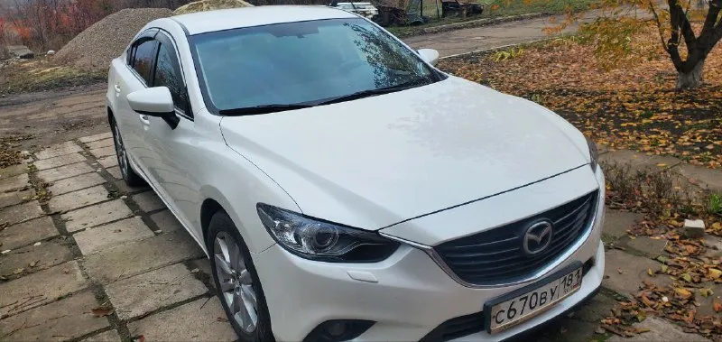 Продам mazda 6, автомобиль 2014 года выпуска. двигатель 2.0 150 л. с. техническая часть без нареканий. очень надёжный и комфортный седан. у автомобиля прекрасная управляемость и красивый дизайн. за всё время эксплуатации всего 2 владельца. хорошая комплектация: автомат, двухзонный климат-контроль, все электростеклоподъемники, противотуманные фары, подушки безопасности, усилитель руля, авs, система стабилизации, мультируль, круиз контроль, подогрев сидений, электрозеркала с обогревом, аудиосистема, обогрев заднего стекла, датчик дождя и света. цена 1550000р. все вопросы по тел: +79591992229 📞 звоните: +7(959)1992229 - фотография - 2