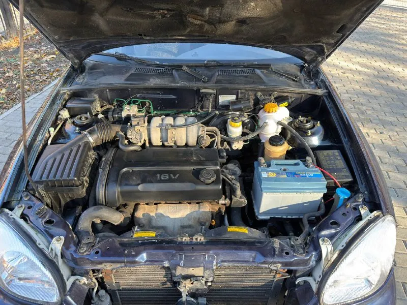 Продам daewoo lanos (поляк) 2007 года выпуска авто в отличном состояние!самая полная комплектация sx(гур, кондиционер,2 стеклоподъемника, abs) 1.6 работает отлично, масло не ест. коробка без нареканий. кузов без ржавчины и коррозии. все силовые агрегаты целые! салон опрятный, не прокурен. красивые титаны на хорошей резине. музыка aux и bluetooth юридически чист, любое переоформление донецк 340.000 +79495097888 📲 tg: дешевые колеса 📞 звоните: +7(949)5097888 - фотография - 10