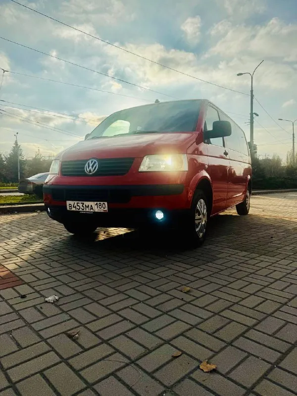 Volkswagen transporter t5 2008 год 2.5 полный привод пробег 120.000км (двс контрактный вписан в птс)... - фотография