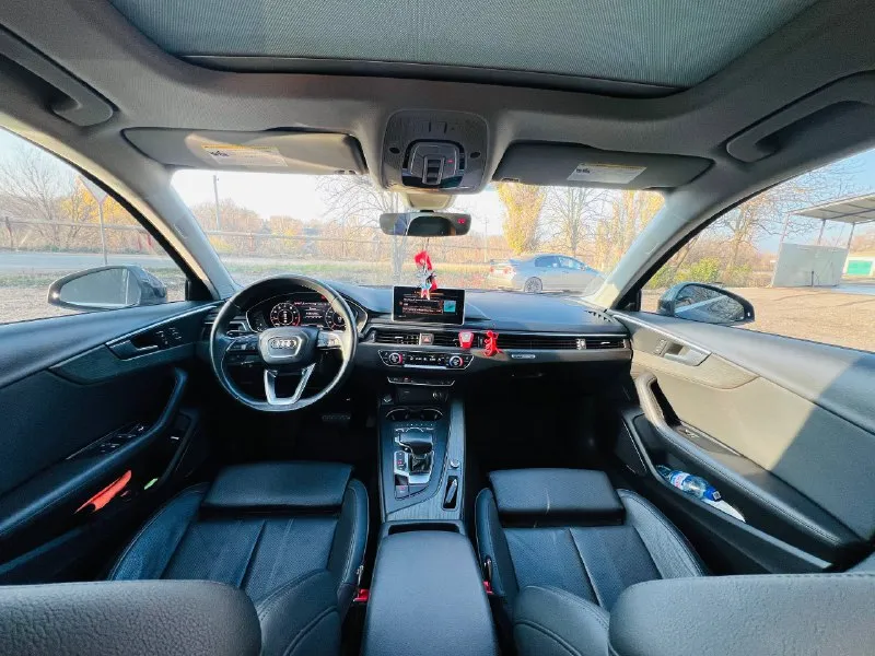 Продам личный авто который пригонял под заказ для себя, audi a4 b9 allroad в комплектации prestige, двигатель 2л турбо 252лс фирменная система полного привода quattro коробка dl382(переключений не ощущаются) покупал 2 года назад, тогда был 119600 км, сейчас 141000 замена масла каждые 5 тысяч (расхода масла нет) масло только motul масло в двс 2тыс назад муфта редуктор и коробка 15 тыс назад (оригинал) также заменил тормоза в круг на вентилируемые с перфорацией (zimmerman) резина зимняя и летняя в новом состоянии ! диски оригинал audi r19 такой комплектации в стране практически нет, из начинки есть все, что нужно! камеры 360(круговой обзор) премиальная акустика bang&olufsen 14 колонок и саб память сидений помощь парковки проекция автомобиль личный оформлен на меня !!! перекупы, салоны, площадки мимо!! машина полностью обслужена и доедет куда угодно обоснованный торг у машины ! +79493437687 до 📲 tg: ︎ 📞 звоните: +7(949)3437687 - фотография - 7