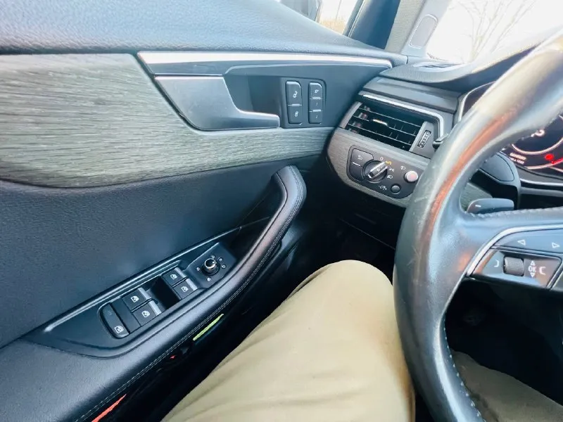 Продам личный авто который пригонял под заказ для себя, audi a4 b9 allroad в комплектации prestige, двигатель 2л турбо 252лс фирменная система полного привода quattro коробка dl382(переключений не ощущаются) покупал 2 года назад, тогда был 119600 км, сейчас 141000 замена масла каждые 5 тысяч (расхода масла нет) масло только motul масло в двс 2тыс назад муфта редуктор и коробка 15 тыс назад (оригинал) также заменил тормоза в круг на вентилируемые с перфорацией (zimmerman) резина зимняя и летняя в новом состоянии ! диски оригинал audi r19 такой комплектации в стране практически нет, из начинки есть все, что нужно! камеры 360(круговой обзор) премиальная акустика bang&olufsen 14 колонок и саб память сидений помощь парковки проекция автомобиль личный оформлен на меня !!! перекупы, салоны, площадки мимо!! машина полностью обслужена и доедет куда угодно обоснованный торг у машины ! +79493437687 до 📲 tg: ︎ 📞 звоните: +7(949)3437687 - фотография - 9