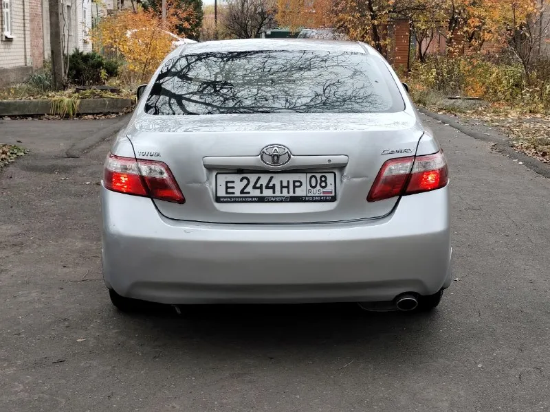 Toyota camry 2006 2.4 на полном ходу, обслужена полностью, вложений не требует, мотор работает отлично, коробка тоже, ходовая на 5+, кузов ровный, без дтп, стекла заводские, по комплектации: датчик света/дождя, двухзонный климат, мультируль, андроид монитор, би-лед линзы, и тд. по документам полный порядок, автотека хорошая, переоформление без проблем цена 785000р +79494952144 возможен обмен на обмен дороже 📞 звоните: +7(949)4952144 - фотография - 4