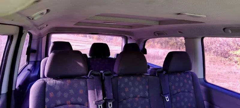 Продам mercedes vito, пассажир заводской 9 мест, год выпуска 2009, 2.2 дизель, мкпп, состояние сел поехал, 2 комплекта колёс на дисках, лето новое, зима с хорошим остатком, 2 ключа, стоимость 1.570🍋 находится в макеевке, вопросы по телефону +79498141149 📞 звоните: +7(949)8141149 - фотография - 6