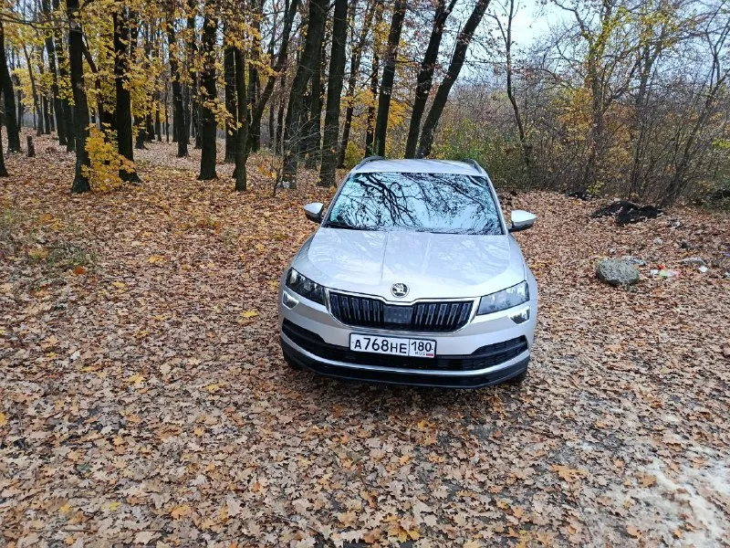 Продам skoda karoq 2020 г 1,4 turbo, акпп 152 л с пробег 106000 тыс. продажа от собственника машина в достойном состоянии, салон как новый. хорошая комплектация. донецк все детали по телефону +79494928738 - фотография - 2