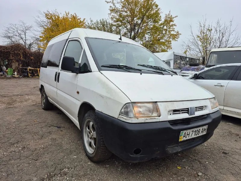 Фиат скудо 1998г 1,9 дизель. на увереном ходу. кузов не гнилой. цена 230 тыс руб. 79497051696 📞 звон... - фотография