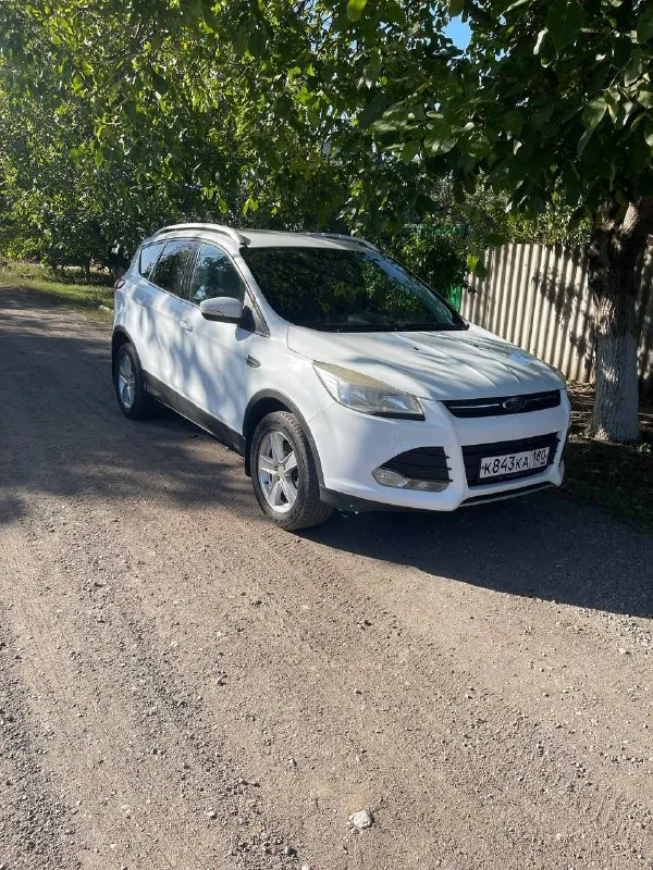 Продам свой ford kuga ecoboost. полный привод. 1.6 ат. 2014. 159000км. двухзонный климат контроль, п... - фотография