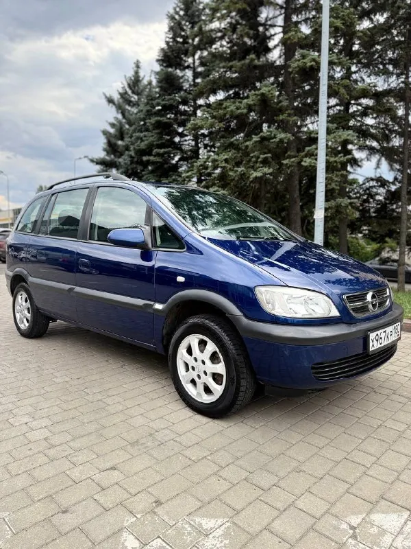Opel зафира а 2004г автомобиль в отличном состоянии двс 1.8 в отличном состоянии. установлено итальянское евро 4 автомобиль пригнан из германии в 2020г заводской окрас гнили нет. все стекла, включая лобовое заводские. пробег 205 тыс км кондиционер работает. новая резина документы чистые, любое переоформление. цена 595 тыс. руб. торг остальные вопросы по +79496167066 📲 tg: @djdjv12 📞 звоните: +7(949)6167066 - фотография - 3