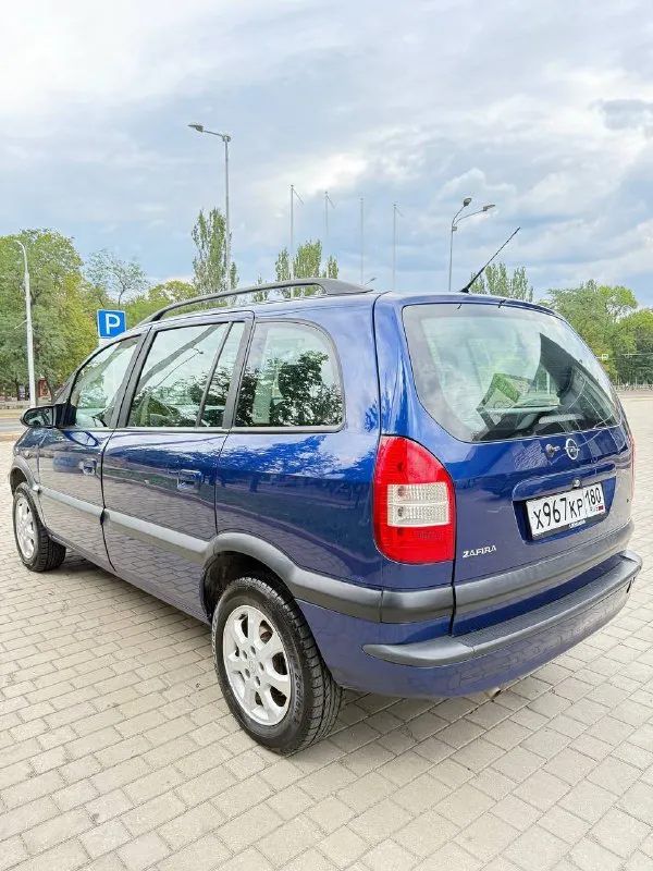 Opel зафира а 2004г автомобиль в отличном состоянии двс 1.8 в отличном состоянии. установлено итальянское евро 4 автомобиль пригнан из германии в 2020г заводской окрас гнили нет. все стекла, включая лобовое заводские. пробег 205 тыс км кондиционер работает. новая резина документы чистые, любое переоформление. цена 595 тыс. руб. торг остальные вопросы по +79496167066 📲 tg: @djdjv12 📞 звоните: +7(949)6167066 - фотография - 6