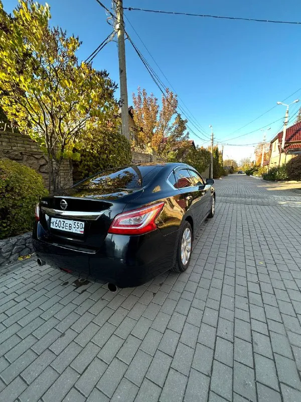 Nissan teana, 2014 г. , в отличном состоянии. 2.5 бензин, акпп (вариатор). техника на отличном ходу, пробег 212ткм. , вариатор работает как положено. автомобиль вложений не требует. хорошая комплектация: кожаный салон, полный электропакет передних сидений, раздельный климат, обогрев всех сидений, бесключевой доступ, мультируль, навигация, круиз, 2 ключа. расход по трассе 7 л. салон в отличном состоянии. юридически чист. г. донецк. цена 1 050 000 рублей, торг у капота +79802421711 (телеграм, max, вотсап) - фотография - 2