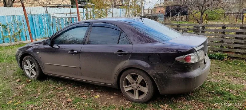 Продам: мазда-6 gg сидан. год-2007 коробка мкпп двигатель-2.0 бензин пробег родной- 318000 машина с жизненными косяками. цена 350тыс с торгом, вопросы по телефону или в тг находится территориально в донецке. звонить писать +7949-301-69-22. 📲 tg: даниил 📞 звоните: +7(949)3016922 - фотография - 7