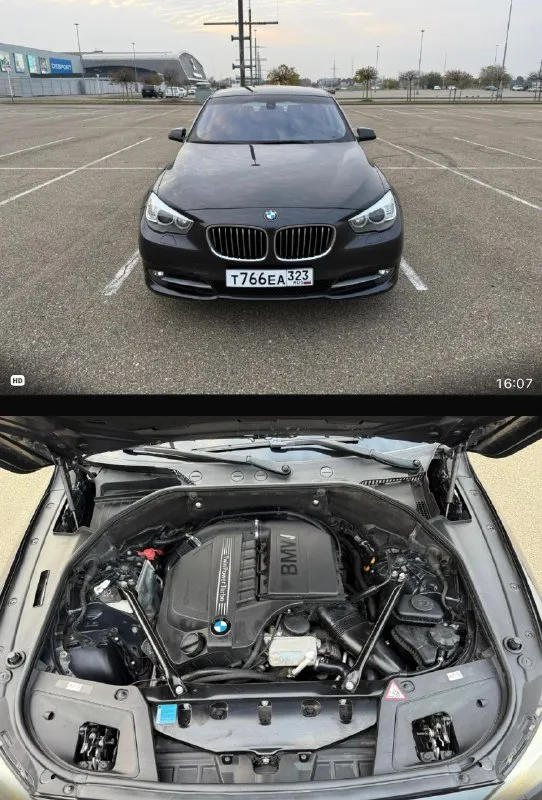 Bmw gt 3.0 n55 в продаже bmw 5 series gt 2010 года ‼️ огромный и шикарный салон! сидения «ломайки» максимальный комфорт. двери с доводчиками, без арок - смотрится просто кайфово!!! автомобиль в прекрасном состоянии как внешне так и технически. обслуженный, не требующий вложений ! в живую вид очень крутой, был совсем недавно в сервисе bmw на ул. онежской 2а(г. краснодар) проводилась эндоскопия двигателя(хон в порядке, задиры отсутствуют. )была замена всех свечей, и нескольких катушек зажигания, замена масел, нарекания по двс отсутствуют ✅ по акпп автомобиль вопросов не имеет ✅ салон автомобиля в хорошем состоянии, без потертостей и всего прочего ✅ ходовая часть взбитая и готова к эксплуатации ! имеются косметические окрасы, ничего серьезного, весь метал родной! стекла также все оригинальные! юридическая часть кристально чистая 🤝 автотека по запросу 🤝 видео обзор по запросу 🤝 торг приветствуется при виде денег возле автомобиля 🤝 1 650 000₽ +79493895205 📞 звоните: +7(949)3895205 - фотография - 6