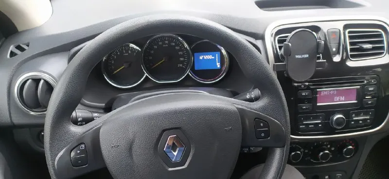 Renault логан 2014года, 2 владельца, не крашен, гаражное хранение. пробег оригинальный 127000км. , любые проверки.899000₽ +79496145630 📲 tg: игорь 📞 звоните: +7(949)6145630 - фотография - 6