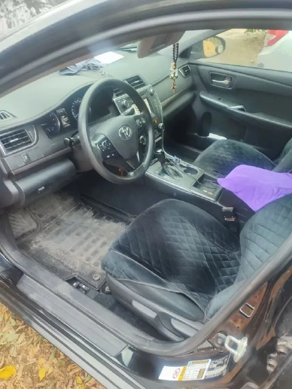 Продам тоета камри в 55 кузове 2017 года с пробегом 214 тысяч в идеальном состоянии что по кузову что по двигателю коробка работает отлично резина в хорошем состоянии и отдам комплект зимней резины цена данного автомобиля 1.7 торг звоните все расскажу по машинке+79493137845 📞 звоните: +7(949)3137845 - фотография - 3