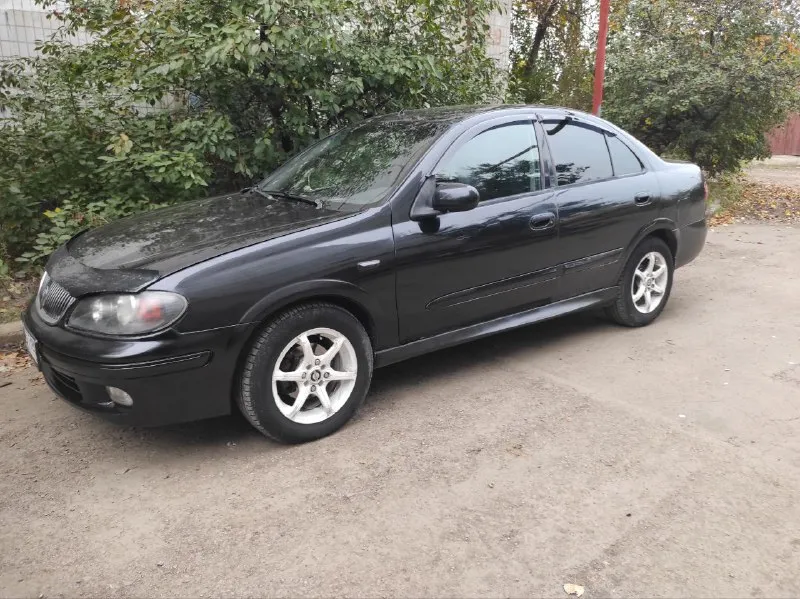 Nissan almera n16 2005 г. в, двигатель 1.5 л (98 л. с), бензин, механика, цвет черный, , привод передний, седан. комплектация comfort. гур, кондиционер, эл. привод зеркал, обогрев заднего стекла. хорошее состояние. документы все в порядке. цена: 500 000 руб. донецк. телефон: +79493394470 📲 tg: александр 📞 звоните: +7(949)3394470 - фотография - 3