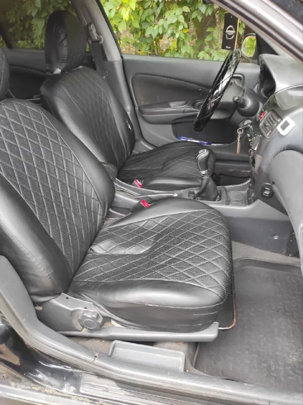 Nissan almera n16 2005 г. в, двигатель 1.5 л (98 л. с), бензин, механика, цвет черный, , привод передний, седан. комплектация comfort. гур, кондиционер, эл. привод зеркал, обогрев заднего стекла. хорошее состояние. документы все в порядке. цена: 500 000 руб. донецк. телефон: +79493394470 📲 tg: александр 📞 звоните: +7(949)3394470 - фотография - 8