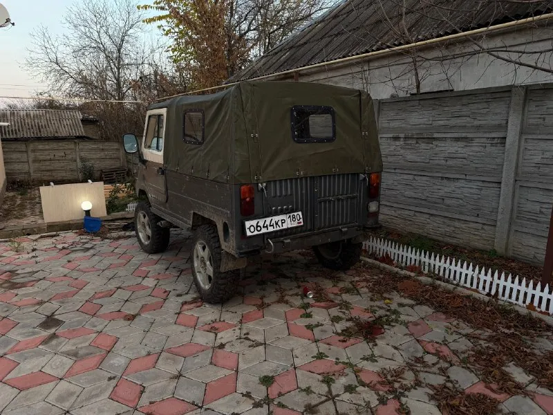 Продам грозу бездорожья он же луаз. двс сенс 1.3 в отличнейшем состоянии, тяга и мощь для этой машины с весом 800 кг как у урала. подключаемый полный привод( так передний) понижайка, блокировка заднего редуктора все работает!проходимость бешеная. бортовые редуктора обслужены были летом. отдам еще понижения 2.0 в редуктора( некогда поставить) установлена рулевая рейка кпп родная все предачи на отлично( выбивает только заднюю) новое сцепление в сборе вместе с главным и рабочим цилиндром. на газу, бензина нет вообще и не надо. расход 1 заправка на месяц. лифт подвески на 5 см. и перенос передней балки вперед на 4 см. аля шноркель из того, что было. сиденья и диски субару, резина новая пробег 200 км. документы полнейший порядок я 1 единственный хоз. по рф цена: 350 000 подробнее по телефону: +79493282053 📞 звоните: +7(949)3282053 - фотография - 3