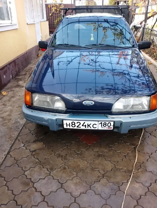 Форд сиерра 87 г. двиг.1,6. газ-бензин. машина в хорошем состоянии, на ходу. гнили и рыжиков нет. вс... - фотография
