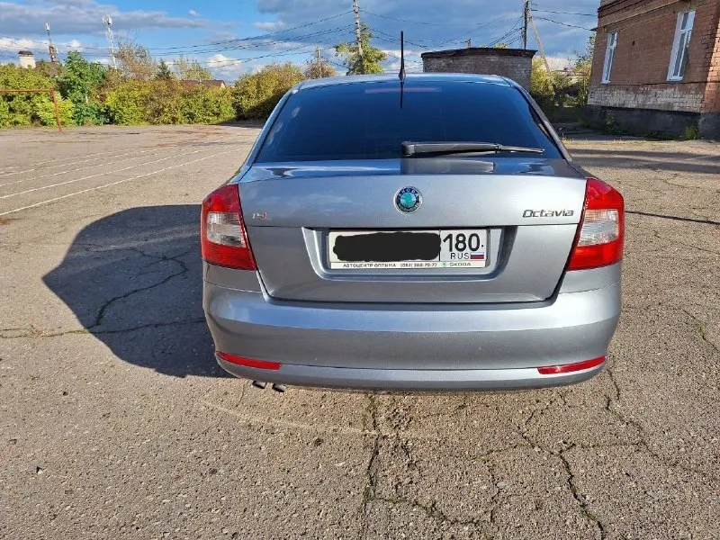 Продам свой автомобиль skoda octavia чешской сборки. двигатель 1.8 tsi акпп aisin 6 ст. замена масла каждые 6 тыс. км, в коробке каждые 30 тыс. реальный пробег 98 000 км. без дтп, в родном окрасе. все стекла, включая лобовое, родные. один хозяин. автомобиль приобретён в автосалоне в 2013 году и с тех пор в одних руках. все документы в наличии. сигнализация с автозапуском, комплект зимней резины на литых дисках. передние боковые стекла и лобовое - хорошая атермалка без бликов. 1.350 торг. +79499869488 📞 звоните: +7(949)9869488 - фотография - 2
