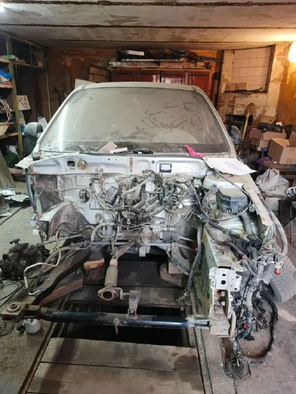 Hyundai акцент 2001 г 1.5 16v. битый в правую перед. сторону. больше половины работ сделано. почти все запчасти для ремонта есть. цена 200000р. +79494286347.авто в донецке днр. пролетарский р-он. 📞 звоните: +7(949)4286347 - фотография - 2