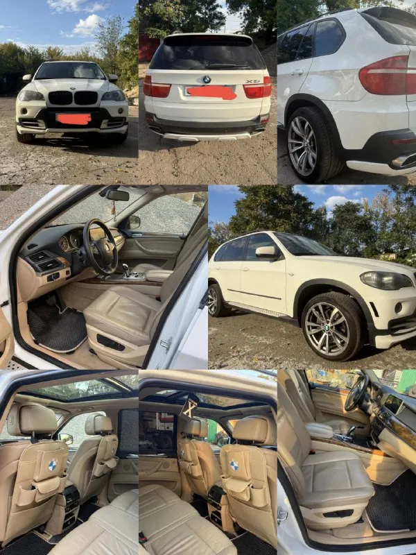 Продается bmw х5 год выпуска 2008 303000км пробег можно сказать прошел обкатку зелёная автотека, без... - фотография