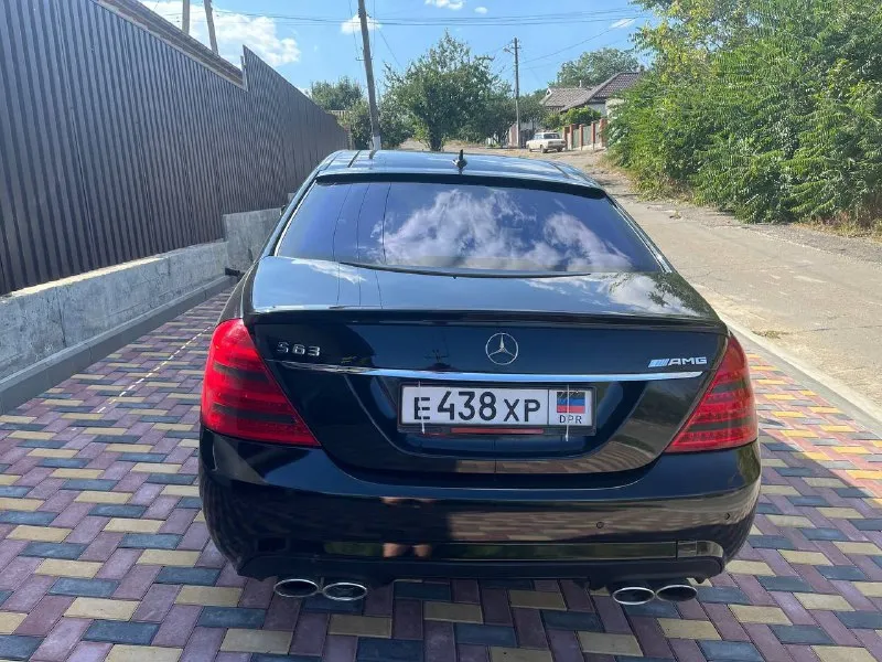 Продам mercedes-benz s класс amg w221, 2007 год 5.5 бензин, полный привод, пробег 182000,. машина в... - фотография
