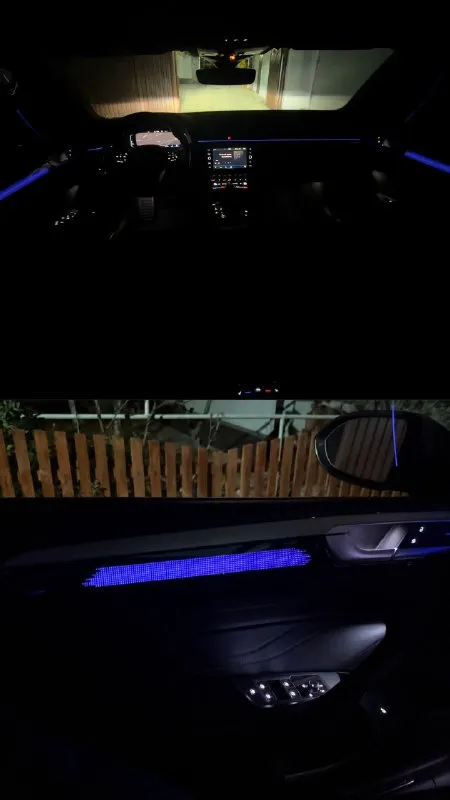 🚗 2021 volkswagen arteon sel premium r-line 2.0t, 8at, 4motion ключевые факты • пробег: 39100км. • двигатель: 2.0 tsi (ea888), ~280л. с., 350 н·м • кпп: 8-ступ. автомат (aisin) • привод: полный 4motion • комплектация: sel premium r-line (топ) — кожа nappa, панорама, harman/kardon, ассистенты iq. drive основные данные • год / модельный год: 2021 / my2021 • марка / модель / кузов: volkswagen arteon — лифтбек • цвет кузова / интерьера: черный / черный • двигатель: 2.0 tsi, турбо, непосредственный впрыск, ~280.л. с., 350 н·м • трансмиссия / привод: 8at / 4motion комплектация и опции (sel premium r-line) • безопасность/ассистенты: front assist (aeb), acc (адапт. круиз), lane assist, blind spot + rear traffic alert, park assist, камера 360°, парктроники по кругу, auto-hold, tpms • свет: full led с динамическим поворотом, автодальний (light assist), led дхо/фонари • ходовая: dcc (адаптивные амортизаторы) с режимами comfort/normal/sport/individual, диски 20″ r-line • интерьер/комфо 📞 звоните: +7(949)4965859 - фотография - 9