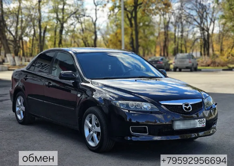 В продаже mazda gg рестайлинг японская сборка 🇯🇵 1.8, 2008 год. цена 650.000 тыс +7959-295-6694 тел г алчевск (возможен обмен) пробег составляет 230 тысяч км, подтвержденный. двигатель и коробка передач функционируют без нареканий. расход масла отсутствует. ходовая часть без вложений. в текущий момент автомобиль не требует дополнительных вложений. комплектация включает в себя: круиз-контроль, омыватели передних фар, климат-контроль, штатную мультимедийную систему, электропривод боковых зеркал, подогрев передних сидений, передние и задние электростеклоподъемники, легкосплавные оригинальные диски 16 радиуса и прочее. в комплекте два ключа, зимняя и летняя резина. 📞 звоните: +7(959)2956694 - фотография - 3