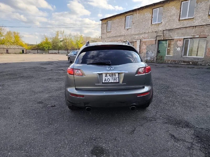 Продам infiniti fx, в хорошем состоянии, пробег 250тыс. , двигатель и коробка контрактные с минимальным пробегом, привод задний, новая резина, весь обслужен. хороший свет, би-лед линзы, перешит салон и торпеда. учёт рф, продажа без птс до 28 года. возможен обмен, рассмотрю варианты. все вопросы по телефону, расскажу более подробно. +79495080074 александр. 📞 звоните: +7(949)5080074 - фотография - 6