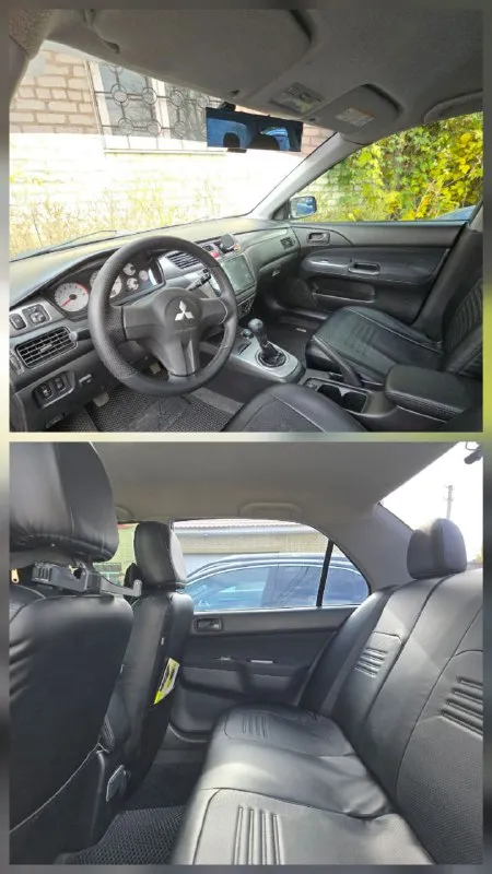 Продаю свой mitsubishi lancer 9, 2007 г. в. с живым кузовом, 4 поколения, 181 500 км. оригинального пробега. покупал дорого, у единственного владельца в 2023 году на пробеге 160 000 км. в авто вложено очень много сил и денег около 300 000 р. комплектация со всеми стеклоподьемниками, кондиционером, подогревом передних сидений. авто в отличном техническом состоянии, без вложений, все масла (двигатель, гур, коробка) и фильтры поменяны, масло не ест. установлено: новая сигнализация, магнитола с камерой заднего вида, сделан антикор, литые диски, чехлы и пр. отдам много всякой всячины в подарок. цена: 580 т. р. небольшой торг. +7 949 323 43 30 📲 tg: @jatix2023 📞 звоните: +7(949)3234330 - фотография - 6