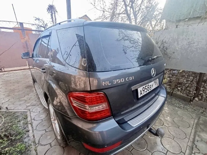 Mercedes ml350 cdi 4matic 3 литра полный привод 2010 год машина местная 1 хозяин 1 млн 600 тыс рублей +7 949 722 0638 мариуполь 📲 tg: @dema2119 📞 звоните: +7(949)7220638 - фотография - 5
