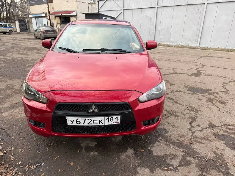 Mitsubishi lanser 10 2007 год я 3 хозяин, птс оригинал двигатель 1.8 143 л. с. бензин коробка полноц... - фотография