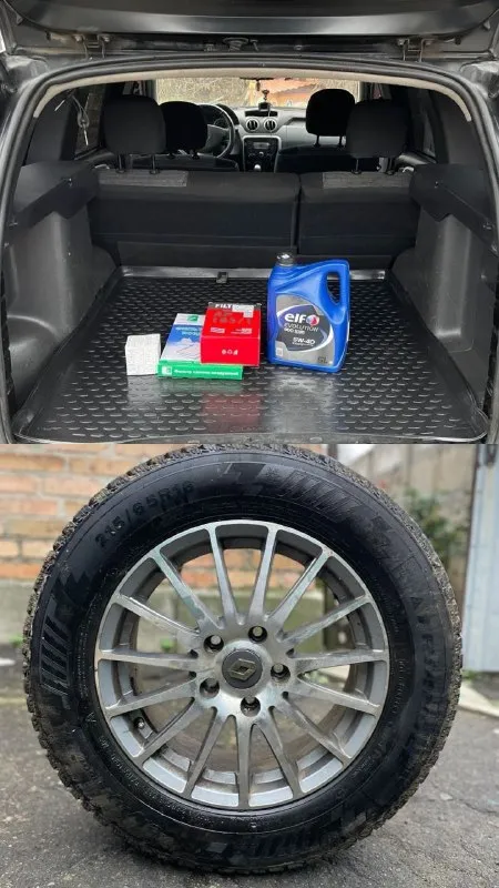 Продам - renault duster год - 2013 пробег - 168.000км объём - 2.0 1 владелец птс - оригинал полный привод - 4x4 машина в отличном состоянии, никаких вложений не требует. комплектация: электроусилитель руля, два стеклоподъемника, кондиционер, датчик света, датчик дождя, блютуз, стоит сигнализация с автозапуском, заводская магнитола, парктроники, днище, пороги в отличном состоянии, в комплекте отдам зимнюю резину практически новую на красивых дисках, отдам новый видео регистратор, купил масло и фильтра ещё не поменял так как некогда это всё отдам новому владельцу, по ходовой части не требует не каких вложений от слова совсем. большой багажник и очень вместительная, одним словом машина для себя. переоформление через мрэо цена 1 000.000 тысяч рублей осмотр г. донецк остальное по телефону +79495788575 александр - фотография - 10