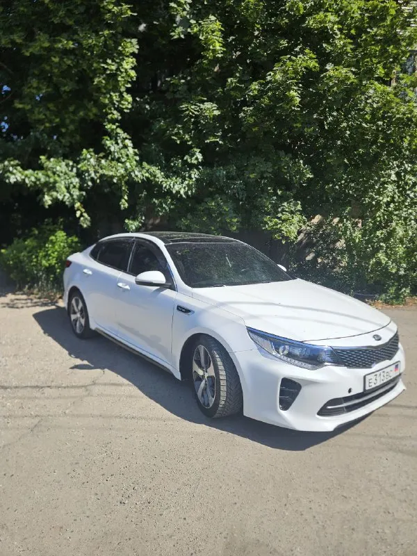 Продам kia optima sx выпуск ноябрь 2015 двигатель 2.0 turbo gdi (245л. с.) пробег 105 000км. автомобиль в хорошем состоянии, чистый и ухоженный салон. комплектация: двухзонный климат-контроль, подогрев передних и задних сидений, вентиляция передних сидений, подрулевые лепестки переключения передач, мультируль, система бесключевого доступа, обогрев руля, круиз-контроль, датчик света, датчик дождя, контроль слепых зон, камера заднего вида, электропривод и память сиденья водителя, аудиосистема usb/aux/fm/bluetooth, запуск двигателя с кнопки, антиблокировачная система тормозов (abs) и т. д. документы в порядке, без каких либо проблем, любое оформление в мрэо цена: 1.600 000р торг у капота. тел. : +79494218646 +79494006919 📲 tg: avs 📞 звоните: +7(949)4218646 - фотография - 2