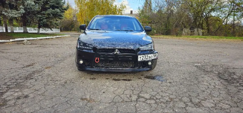 Mitsubishi lancer х 😎 пробег 159000km🛞 год выпуска 2012 объем двигателя 1,8 16 клоп 147 л. с. устано... - фотография