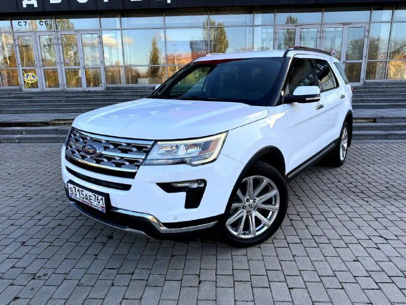 Ford explorer 3.5 awd, дилерский, 7 мест, 2019 года, в идеальном состоянии !!! птс оригинал, 1 хозяи... - фотография