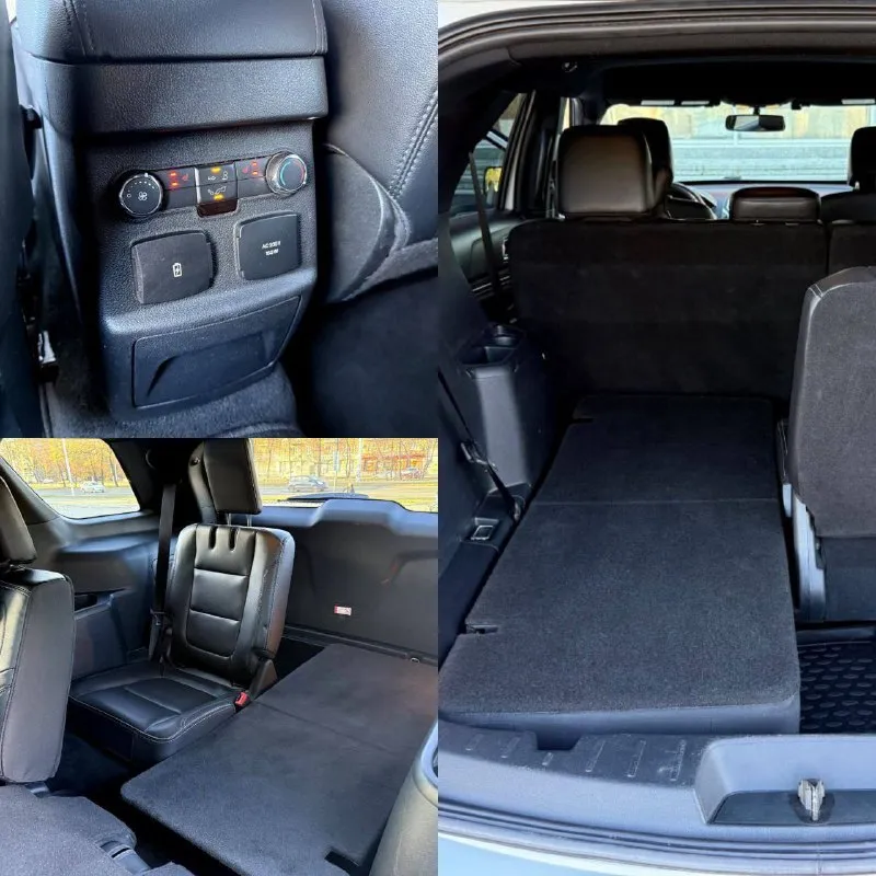 Ford explorer 3.5 awd, дилерский, 7 мест, 2019 года, в идеальном состоянии !!! птс оригинал, 1 хозяин✅ оригинальный пробег 115000 км. вся в родной краске внешний вид просто 🔥🔥🔥 технически в отличном состоянии, после большого то с заменой комплекта грм. хорошая кoмплектация! 3-x зoнный климат-кoнтpоль, бесключевой доступ. датчики дождя и света. обогрев и вентиляция передних сидений, подогрев задних сидений и руля, электропривод третьего ряда, память сидений, диски r20. возможно оформление в кредит. возможен обмен. более детальная информация по телефону. цена - 2.850.000 р. +79494041233 - фотография - 10