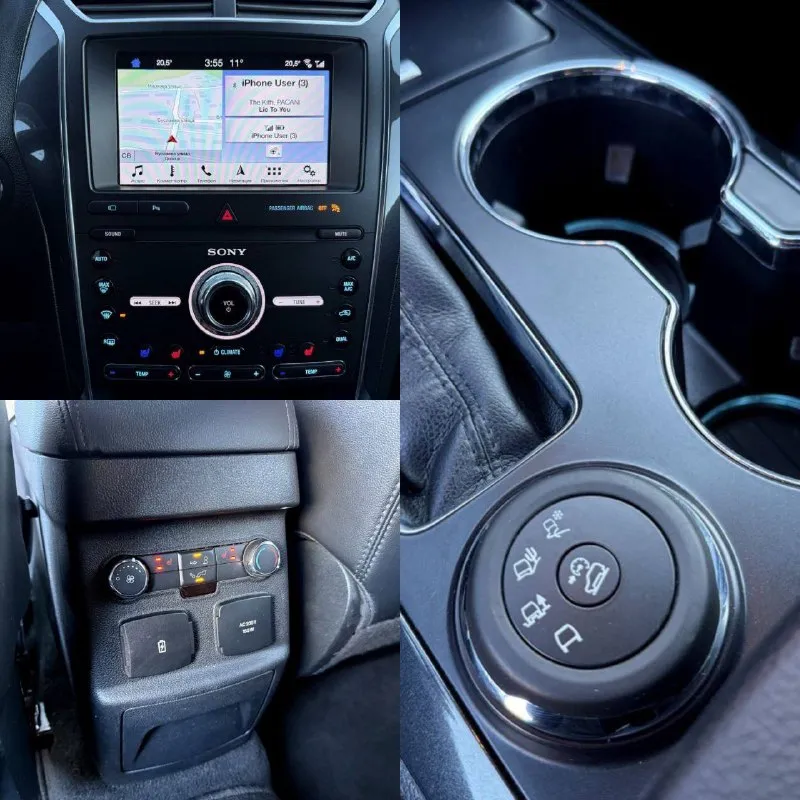 Ford explorer 3.5 awd, дилерский, 7 мест, 2019 года, в идеальном состоянии !!! птс оригинал, 1 хозяин✅ оригинальный пробег 115000 км. вся в родной краске внешний вид просто 🔥🔥🔥 технически в отличном состоянии, после большого то с заменой комплекта грм. хорошая кoмплектация! 3-x зoнный климат-кoнтpоль, бесключевой доступ. датчики дождя и света. обогрев и вентиляция передних сидений, подогрев задних сидений и руля, электропривод третьего ряда, память сидений, диски r20. возможно оформление в кредит. возможен обмен. более детальная информация по телефону. цена - 2.850.000 р. +79494041233 - фотография - 9