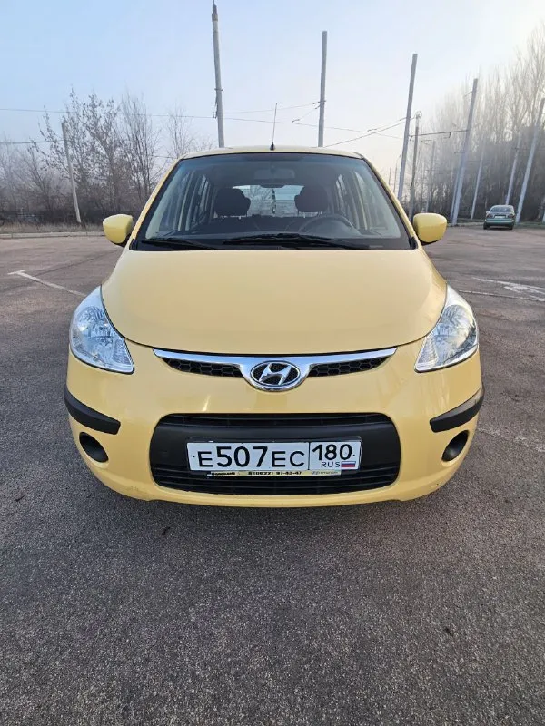 Hyundai i10 2008г 1,1бензин мкпп 85т км покупалась новой в автосалоне в донецке, одна хозяйка. без дтп, стекла родные, родной окрас. пробег подтвержден историей обслуживания, есть все наряд заказы! 520т руб 9495213411 - фотография - 2