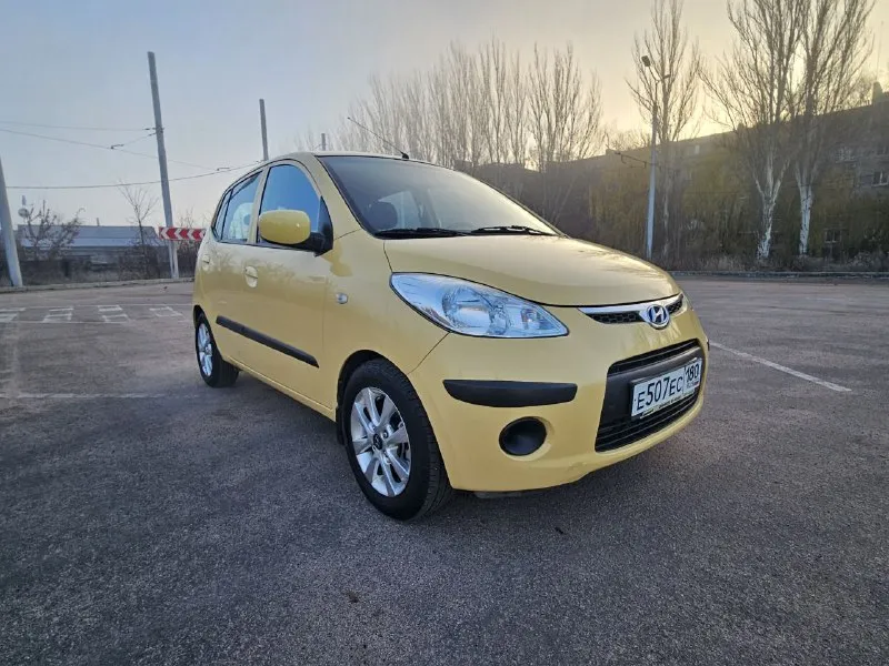Hyundai i10 2008г 1,1бензин мкпп 85т км покупалась новой в автосалоне в донецке, одна хозяйка. без дтп, стекла родные, родной окрас. пробег подтвержден историей обслуживания, есть все наряд заказы! 520т руб 9495213411 - фотография - 3