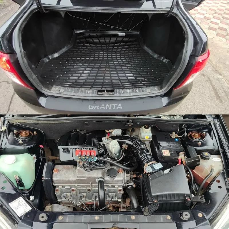 Продам ваз granta 2012г. газ/бензин 2 хозяина родной пробег 180 000 т. км ( подтверждённый) любое переоформление в мрэо на вас! цена 340 000₽ ( торг на бензин) состояние отличное мотор не дымит не троит как на газу так и бензине. ходовка просто булка, не торохтит не скрипит! по днищу ни одной дырки даже намёка нет! стаканы ланжероны всё целое! бордюры без гнили и дырок, всё обработано! низа дверей так же отлично! салон как новый, не затертый не выгоревший не поцарапаный без дырок! музыка, сигнализация, резина новая, профиль высокий по этому мягкая любые ямы глотает отлично. в машине работает всё, печка, стеклоподъёмники, вся электрика, обогрев заднего стекла, эур и т. д. вообщем машина просто сёл и поехал, не разорваное говно, как продают цыгане!! за эти деньги лучше не найти! старобешевский район, г. комсомольское +79493512410 на смотрины никуда не выезжаю!!! 📞 звоните: +7(949)3512410 - фотография - 4